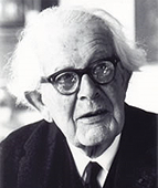 Retrato clássico de Jean Piaget